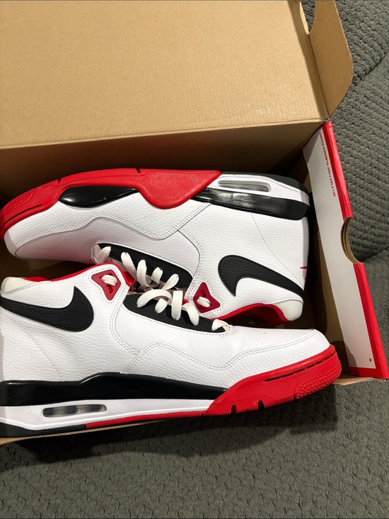 Nike Other - Nike Red Shoe Box with White Swoosh